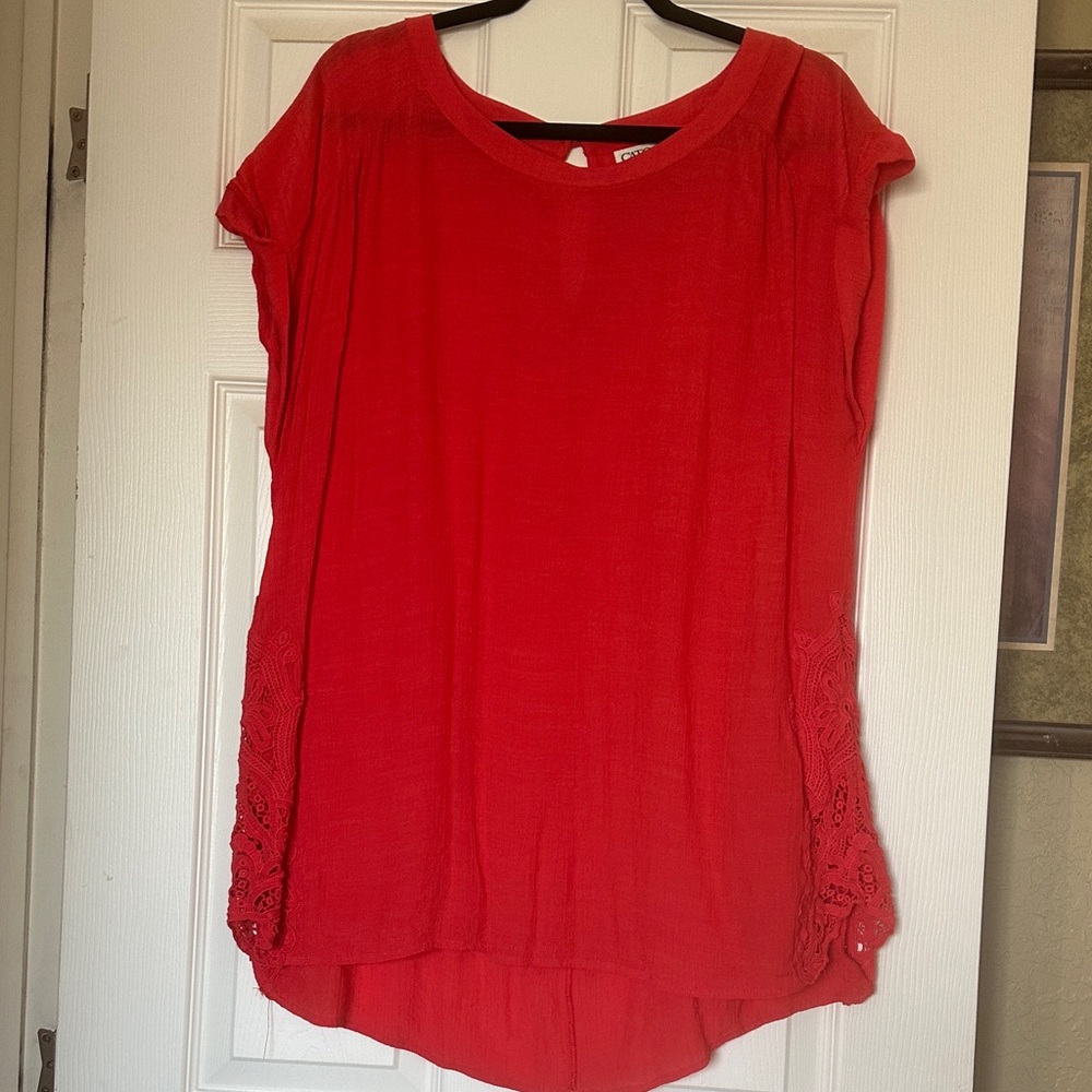 Red Women's Top